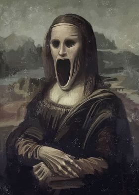 Screaming Mona Lisa