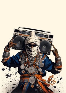 Boombox Tuareg Warrior