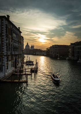 Venice Sunset Canal