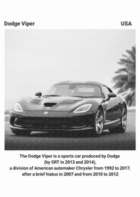 Dodge Viper Sports Car