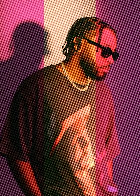 Kendrick Lamar in Sunglasses