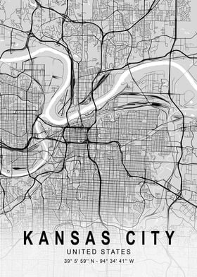 Kansas City Light Map