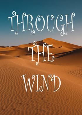 Through the Wind Desert