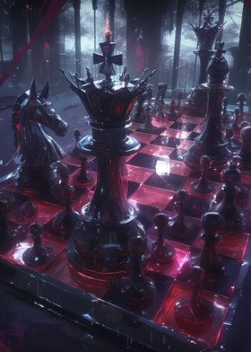 Dark Chessboard