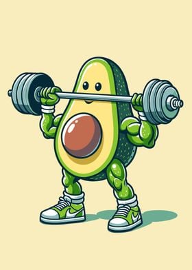 Avocado Weightlifting