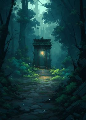 Mysterious Forest Gateway