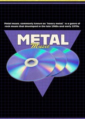 Metal Music Poster