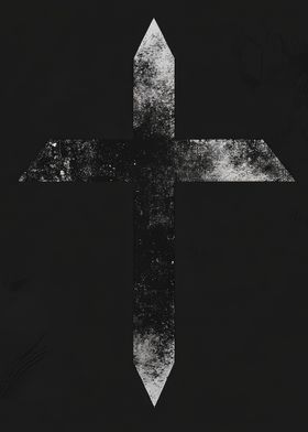 Distressed Cross