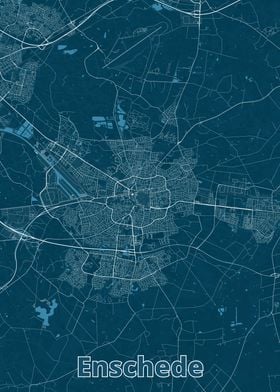 Enschede City Map