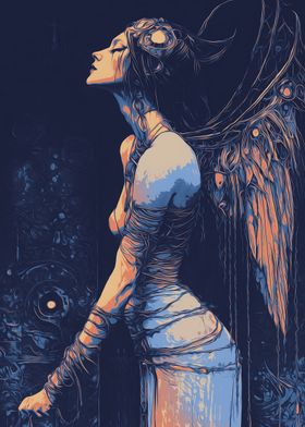 Cyberpunk Angel