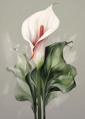 White Calla Lily