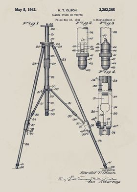 Camera Stand Patent