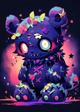 Cute Zombie Bear