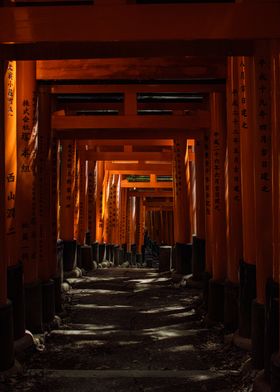 Fushimi Inari Shrine Torii Gates