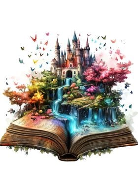 Fantasy Castle Book