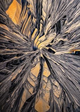 Abstract Crystal Formation