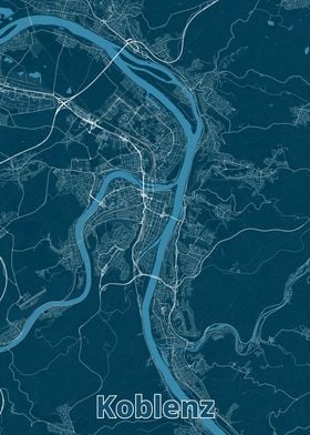 Koblenz City Map