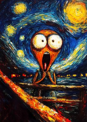 Starry Night Scream