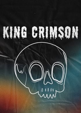 King Crimson Skull Poster