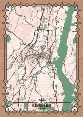 Kingston, New York Map