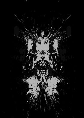 Abstract Ink Blot