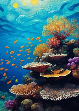 Underwater Coral Reef