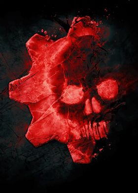 Gears of War Skull Logo