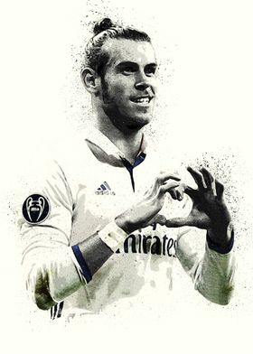 Gareth Bale Heart Gesture