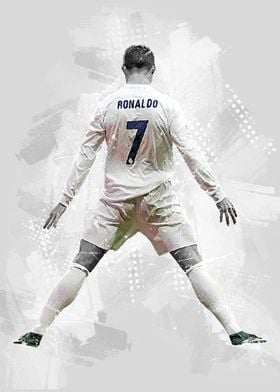 Cristiano Ronaldo Soccer Art