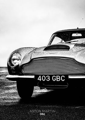 Aston Martin DB6 Poster