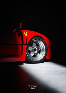 Ferrari F40 Red