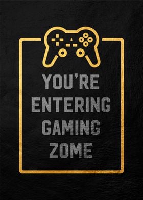 Gaming Zone Sign