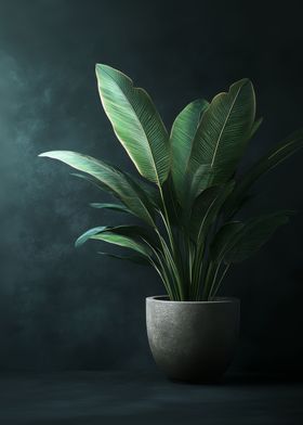 Green Plant in Pot