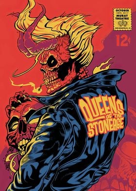 Queens of the Stone Age Concert Poster