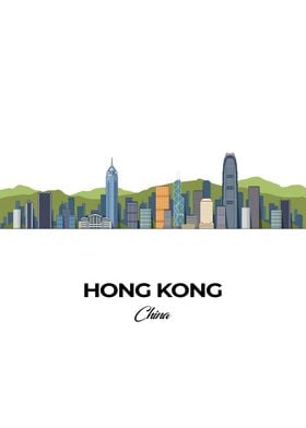 Hong Kong Skyline