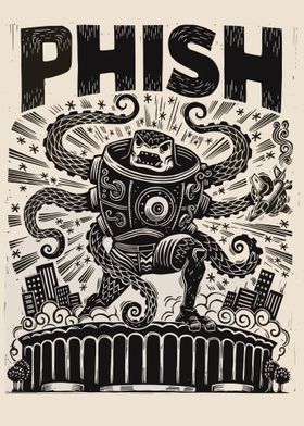 Phish Monster Print