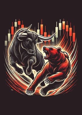 Bull vs Bear Stock Market - Forex, Day Trader, Trading