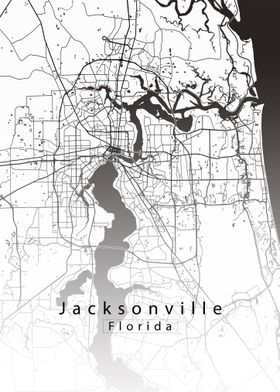 Jacksonville Florida Map