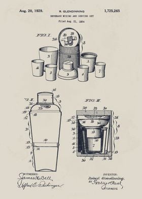 Beverage Mixing Patent