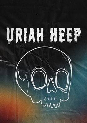 Uriah Heep Skull Poster