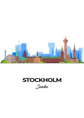 Stockholm Skyline