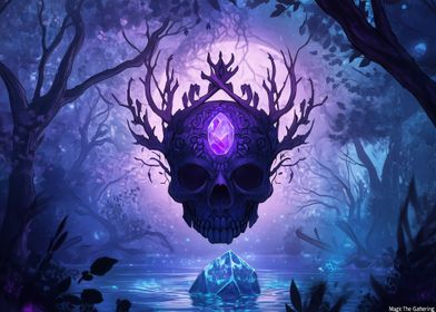 Skull of Shadows: Mystical Crystal