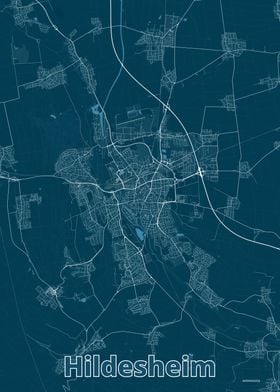 Hildesheim City Map