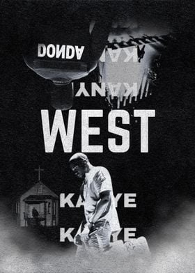 KANYE WEST DONDA POSTER