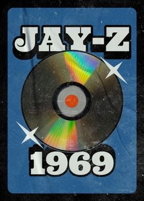 Jay-Z 1969 CD Poster