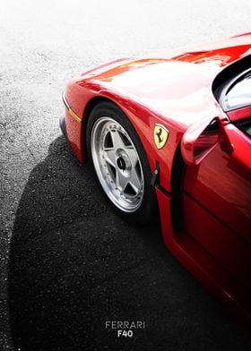 Ferrari F40 Close-Up