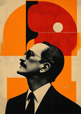 Classic Gentleman in Bauhaus Style