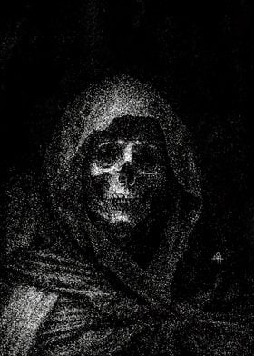 Skull in Darkness