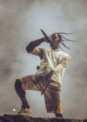 Travis Scott Concert Photo