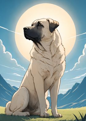 Kangal Dog Illustration